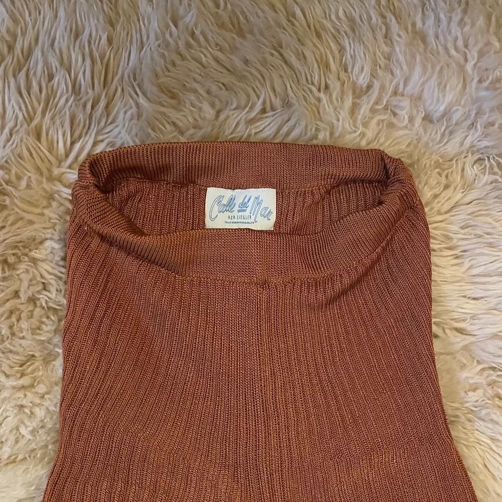 Women's Ribbed Flared pants - Picture 3 of 4